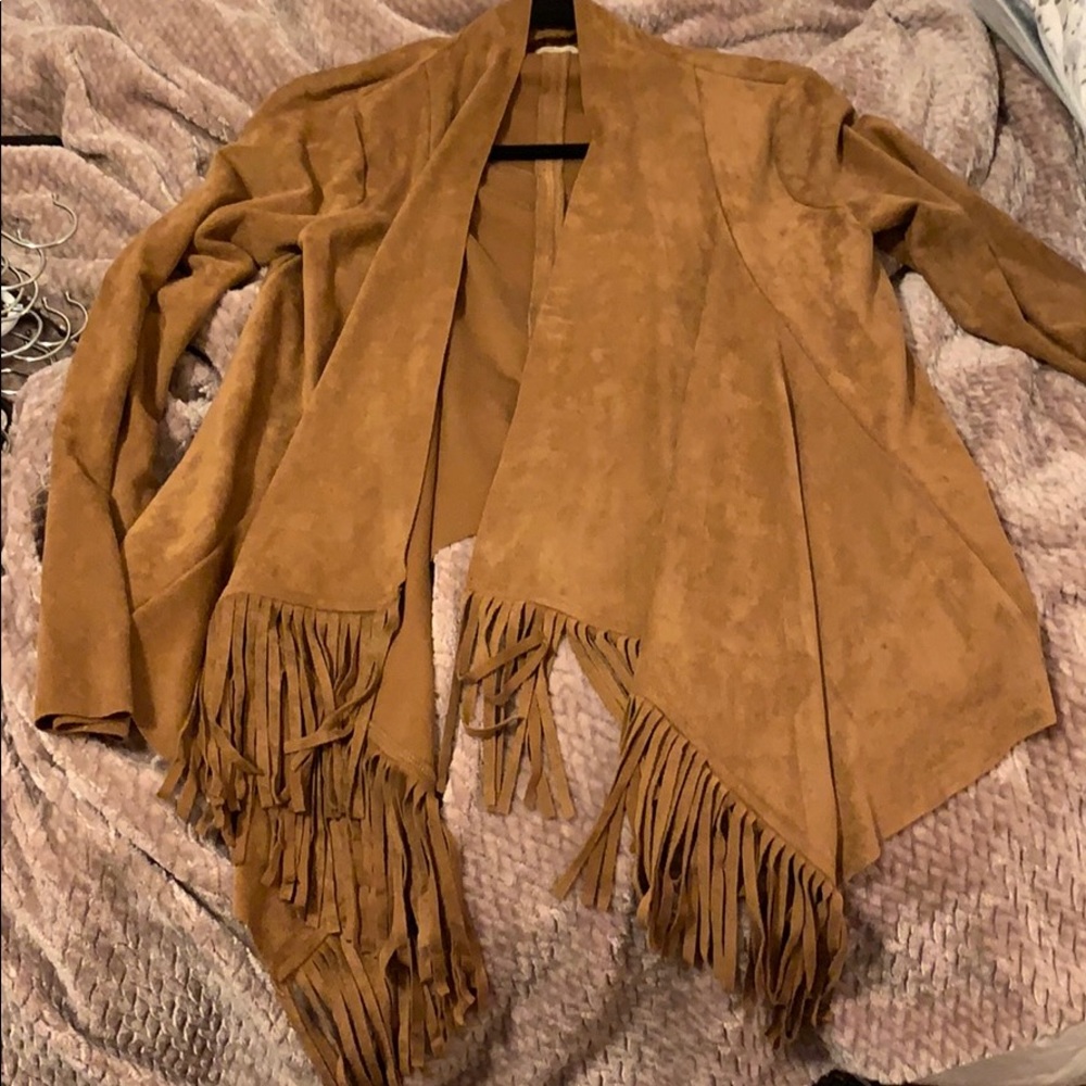 Suede Hollister jacket